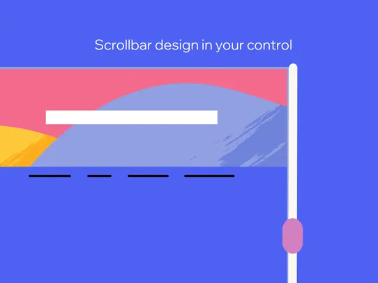 Scrollbar: Design &amp; Customize screenshot