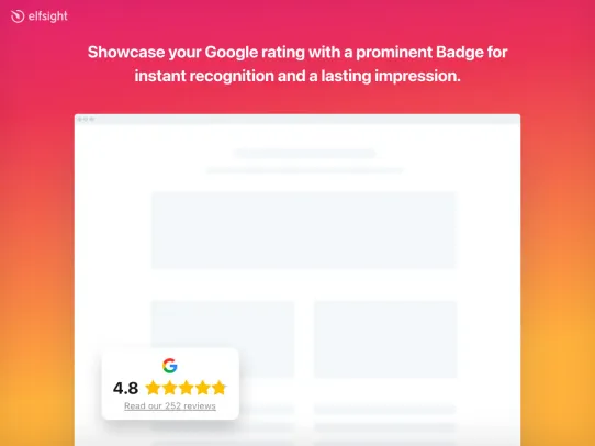 Google Reviews by Elfsight screenshot