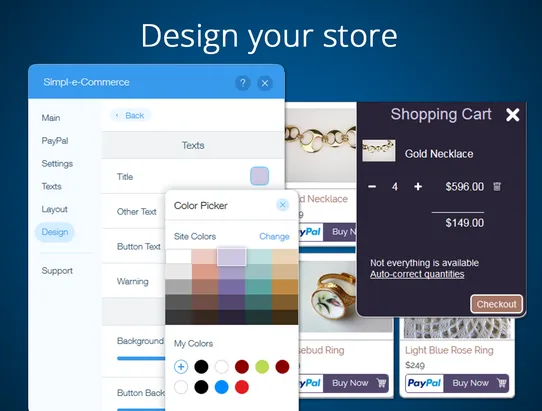 Simpl-e-Commerce screenshot