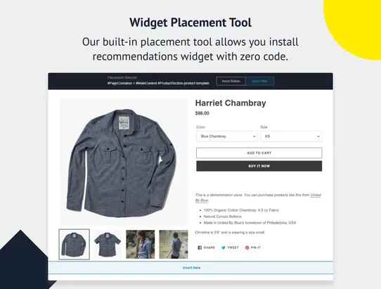 OnVoard: Product Recommender screenshot