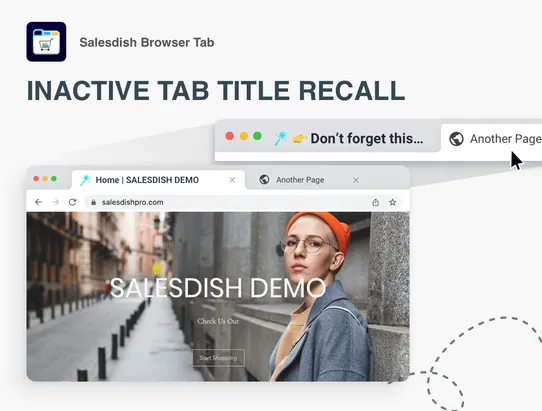 Salesdish Browser Tab screenshot