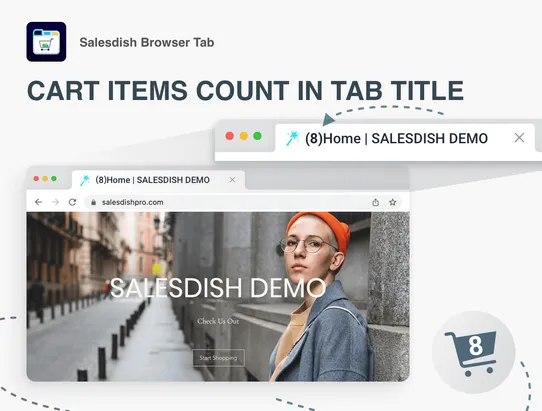 Salesdish Browser Tab screenshot