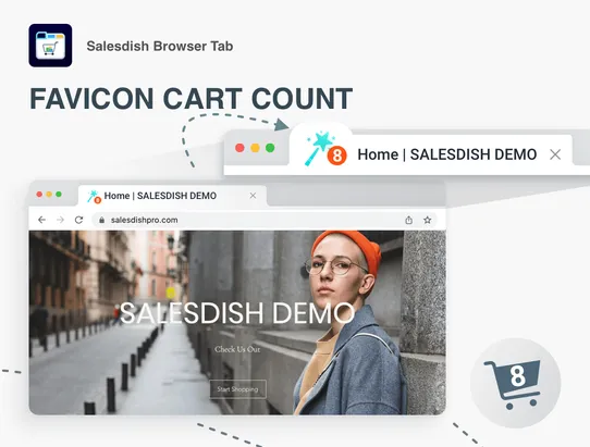 Salesdish Browser Tab screenshot