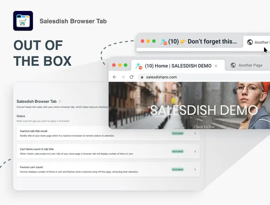 Salesdish Browser Tab screenshot