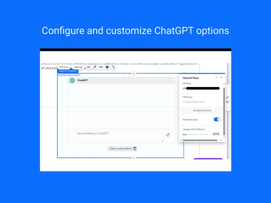 Chat GPT Assistant screenshot