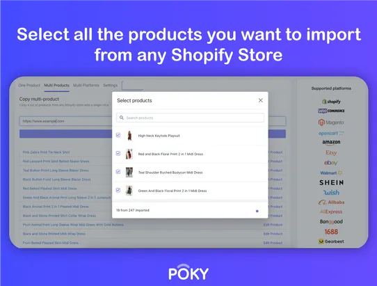 POKY - Product Importer screenshot