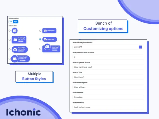 Discord Button: Ichonic screenshot