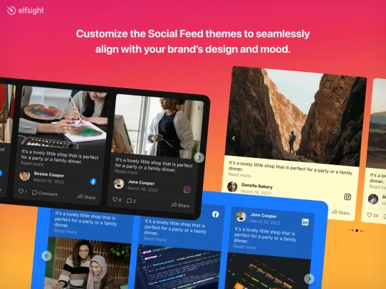 Social Feed by Elfsight screenshot