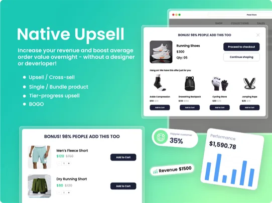 Native Upsell screenshot