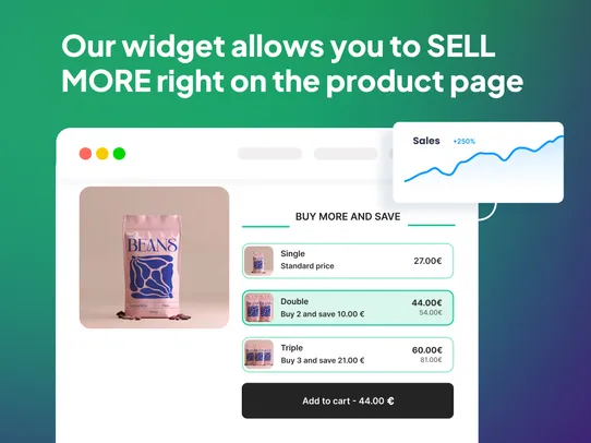 Easy Volume Discount Upsells screenshot
