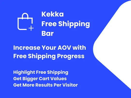 Kekka Free Shipping Bar screenshot