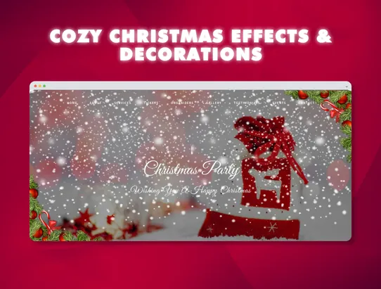 3D Seasonal Effects: Christmas screenshot