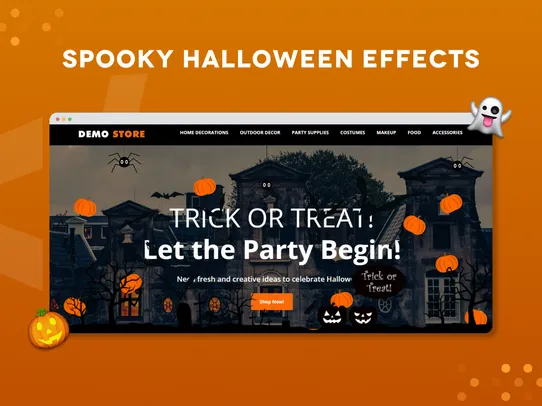3D Seasonal Effects: Halloween screenshot