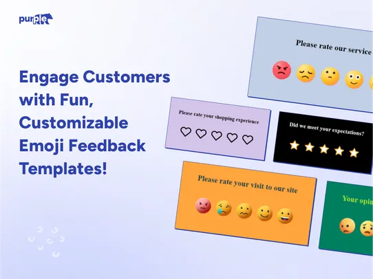 Emoji Feedback Form screenshot