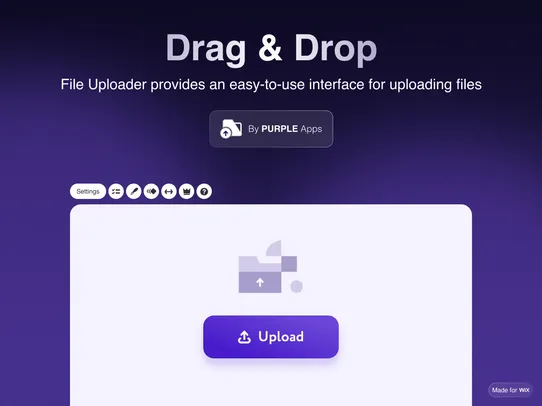 Drag &amp; Drop - File Uploader screenshot