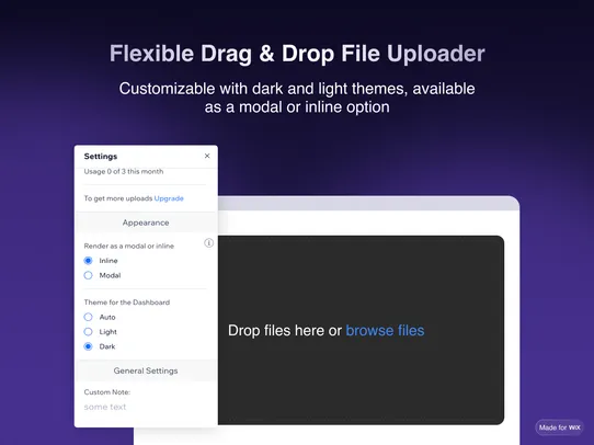 Drag &amp; Drop - File Uploader screenshot