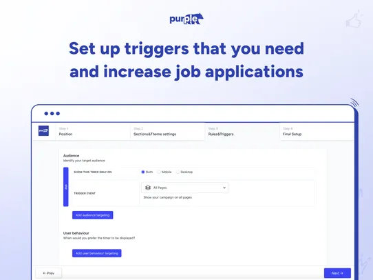 Job Posting Careers Page screenshot