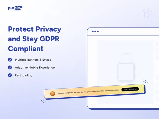 GDPR Cookie Consent screenshot