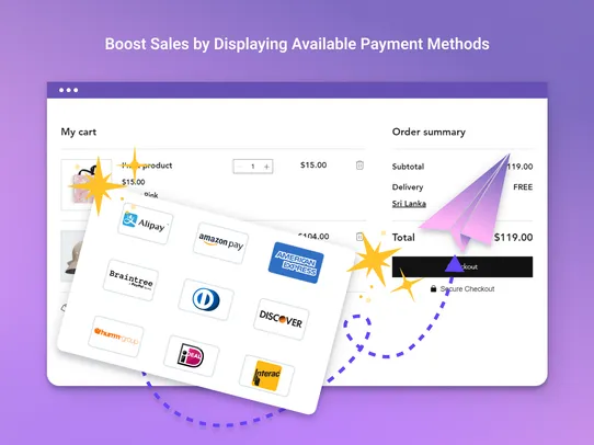 Payment Methods screenshot