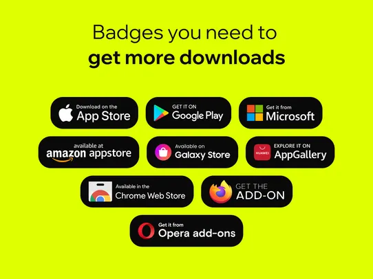 Download On: App Market Badges screenshot