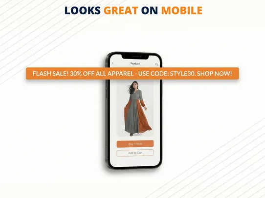 BL Scrolling Announcement Bar screenshot