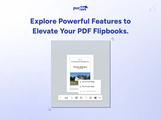 PDF Catalogs + FlipBook screenshot