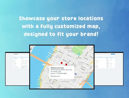 Mapify - store locator on map screenshot