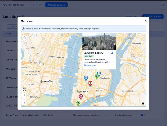 Mapify - map store location screenshot