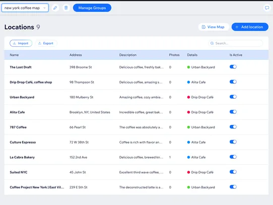 Mapify - map store location screenshot