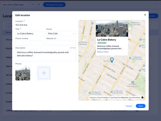 Mapify - map store location screenshot