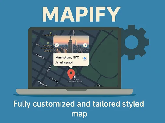 Mapify - map store location screenshot