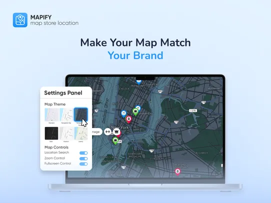 Mapify - map store location screenshot