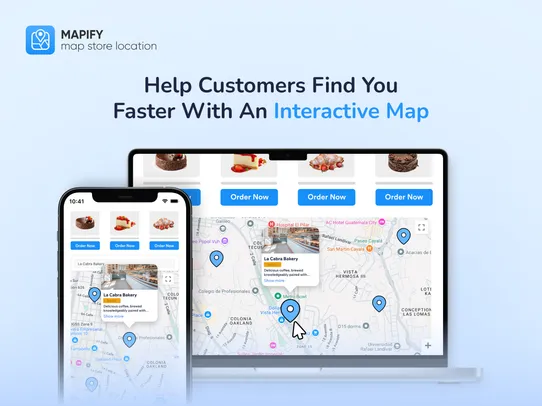 Mapify - map store location screenshot