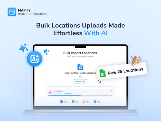 Mapify - map store location screenshot