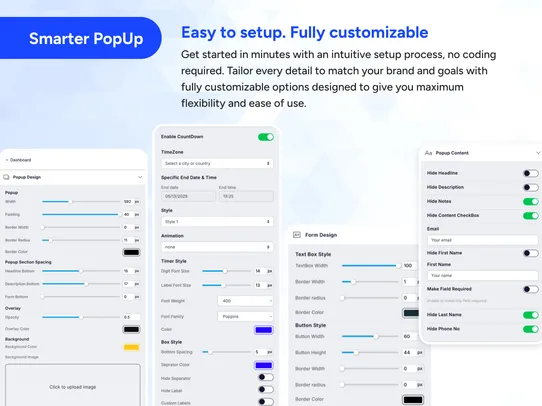 Smarter PopUp &amp; Coupon Code screenshot