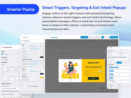 Smarter PopUp &amp; Coupon Code screenshot