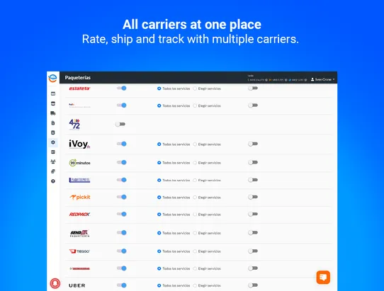 EnviaYa Multi-Carrier-Shipping screenshot