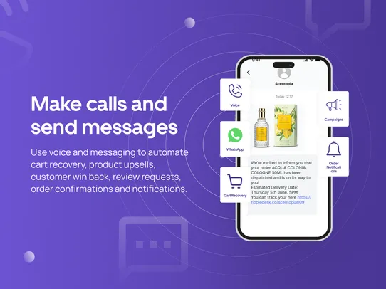 Rippledesk: Phone, Calls, SMS screenshot