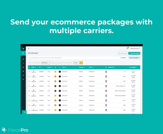 Parcel pro screenshot