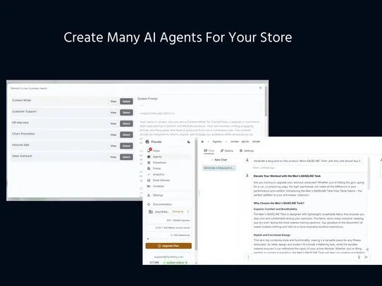 AI Live Chat &amp; Email, Helpdesk screenshot