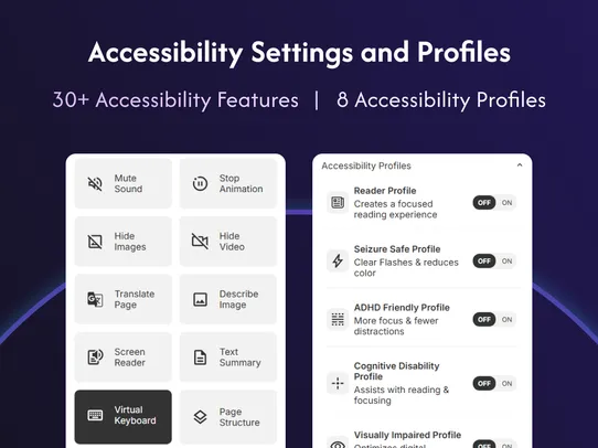 AccessPro Accessibility Widget screenshot