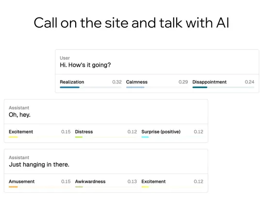 Talk: Live Voice Chat with AI screenshot