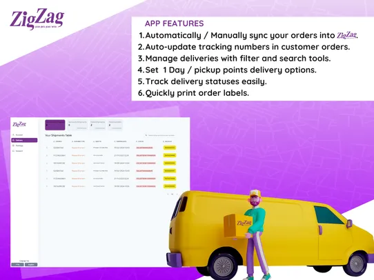 ZigZag Delivery official screenshot