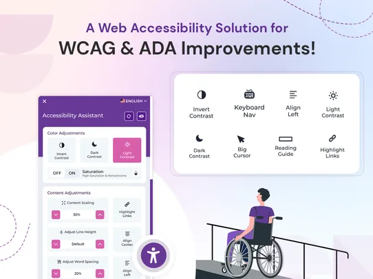Accessibility ‑ ADA, WCAG, EAA screenshot