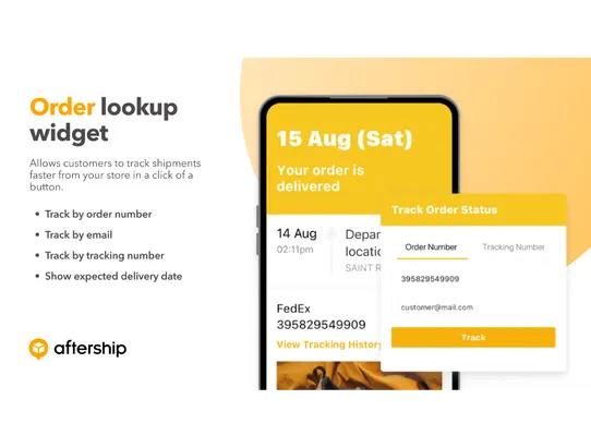 AfterShip Order Tracking &amp; SMS screenshot