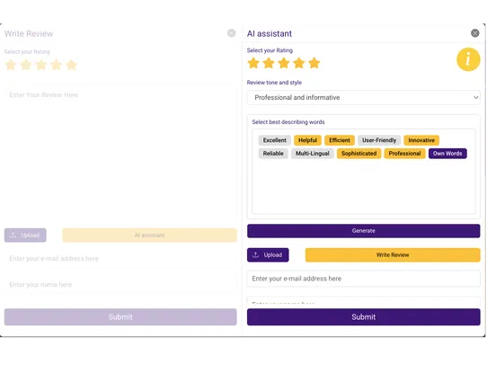 Remarqz: AI Review Assistant screenshot