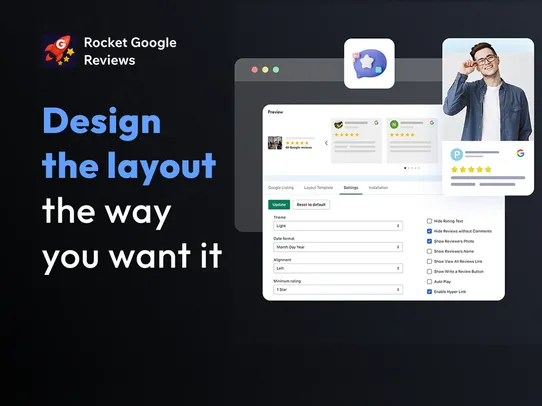 Rocket Google Reviews screenshot