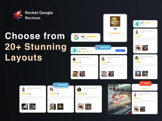 Rocket Google Reviews screenshot