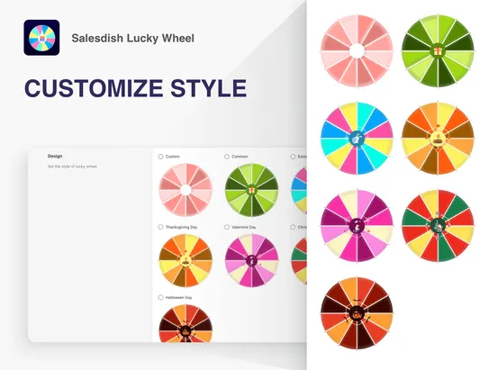 Salesdish Lucky Wheel screenshot