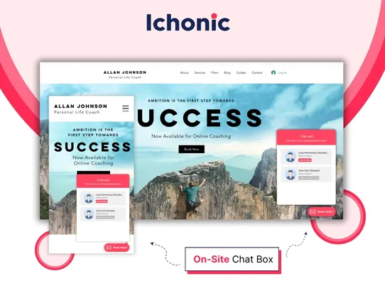 Email Button: Ichonic screenshot